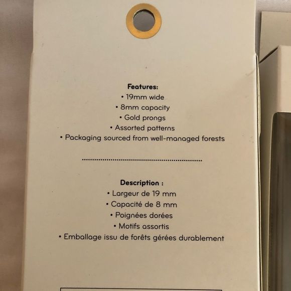 Binder clips 3pkgs - Picture 4 of 4